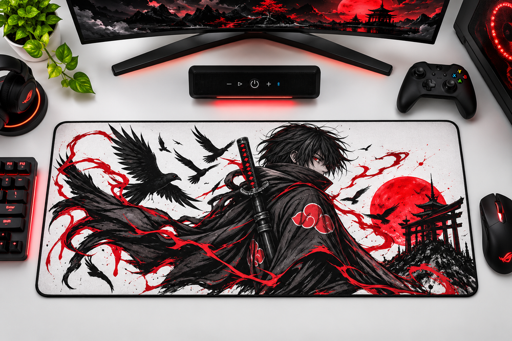 3mm anti-slip gaming mouse pad with smooth surface and non-slip rubber base for precise mouse control